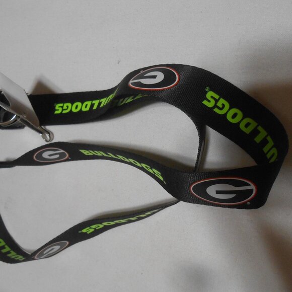 NEW AMINCO GEORGIA BULLDOGS LANYARD KEYCHAIN DETACHABLE GREAT STOCKING STUFFER - Picture 6 of 8